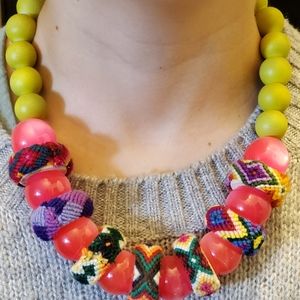 Anthropologie statement necklace